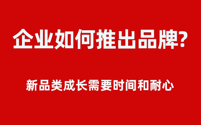 企業(yè)如何推出品牌？----- 新品類成長(zhǎng)需要時(shí)間和耐心