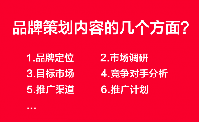 品牌策劃包括哪幾個方面？以下...